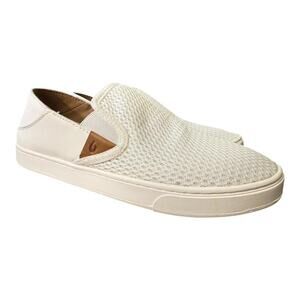 Olukai Pehua Loafer White NEW Women size 7.5